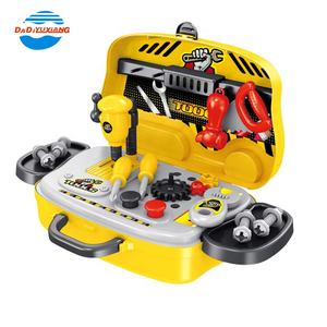 עיצוב חדש להעמיד פנים לשחק משחקים כלי פלסטיק סט צעצועים צעצועים סדנת צעצוע עם מזוודה - Product Image 2