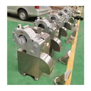 स्वचालित आलू टमाटर 3 मिमी क्यूब काटने मशीन औद्योगिक सब्जी मिर्च गाजर डिअर मशीन - Product Image 4