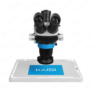 Kaisi S8三眼顕微鏡プロフェッショナル顕微鏡豊富な被視野深さ優れたクラリティ優れたフラットフィールド - Product Image 4