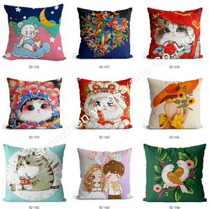 Almohada Diy <span class=keywords><strong>de</strong></span> alta calidad, <span class=keywords><strong>Kit</strong></span> <span class=keywords><strong>de</strong></span> <span class=keywords><strong>bordado</strong></span> <span class=keywords><strong>de</strong></span> <span class=keywords><strong>punto</strong></span> <span class=keywords><strong>de</strong></span> <span class=keywords><strong>cruz</strong></span> completo, funda <span class=keywords><strong>de</strong></span> cojín <span class=keywords><strong>de</strong></span> costura <span class=keywords><strong>de</strong></span> algodón para el hogar - Product Image 4