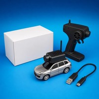 Voiture RC rapide avec caméra 1:64, voiture télécommandée avec caméra WiFi 720P, application photo vidéo VR, jouet pour enfants, cadeau pour garçons