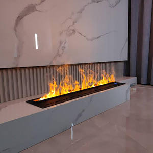 Simulación de fuego falso, chimenea de atomización eléctrica 3D, chimenea artificial decorativa para interiores - Product Image 1