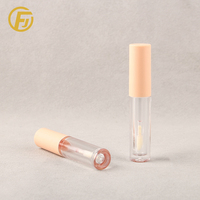 Tube de brillant à lèvres rond transparent, emballage pour tube de couleur à lèvres, échantillon de maquillage, tube vide pour fard à paupières liquide, personnalisation prise en charge