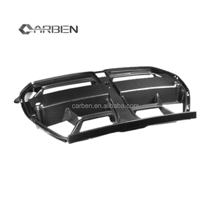 Rejilla frontal de fibra de carbono estilo <span class=keywords><strong>CSL</strong></span> para modelos BMW populares G80 M3 G82 <span class=keywords><strong>M4</strong></span> y G83 <span class=keywords><strong>M4</strong></span> modelo año <span class=keywords><strong>2022</strong></span> - Product Image 3