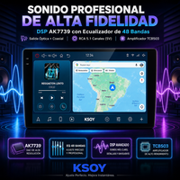 KSOY-12 autoradio DSP en option 2K QLED écran 12 + 256G CarPlay écran Pantallas Android Para Automovil Radio De Coche