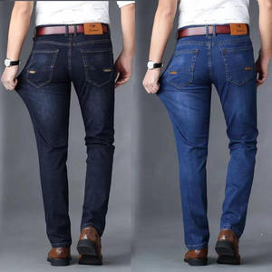 Jeans Lunghi da <span class=keywords><strong>Uomo</strong></span> all'Ingrosso Nuovo Stile Primavera ed Estate Taglio Dritto e Largo Casual Giovanile Resistenti da Lavoro - Product Image 6