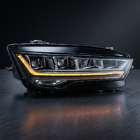 Conjunto de Faros LED Estilo RS7 Actualizados para Audi A7 2011-2018, DRL con Señal de Giro Secuencial