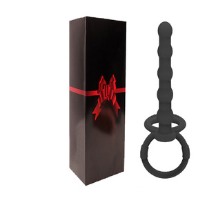 Produits sexuels pour adultes : Plug anal en silicone pour hommes et femmes, double anneau de blocage pour stimulation prostatique et anale - Product Image 6