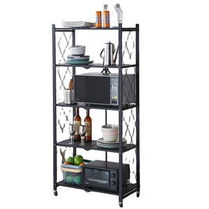 Foldable <strong>Kitchen</strong> Metal Display Book <strong>Rack</strong> Shelf <strong>with</strong> <strong>Wheels</strong> <strong>Kitchen</strong> Organizer Shelf <strong>Rack</strong>