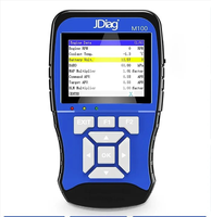 Escáner de Diagnóstico OBD Jdiag M100 para Motocicletas, Versión Estándar, Cables para Diferentes Marcas, Diagnóstico de Motos