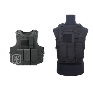 Factory wholesale tactical vest streetwear bale split chest rig green plate carrier green