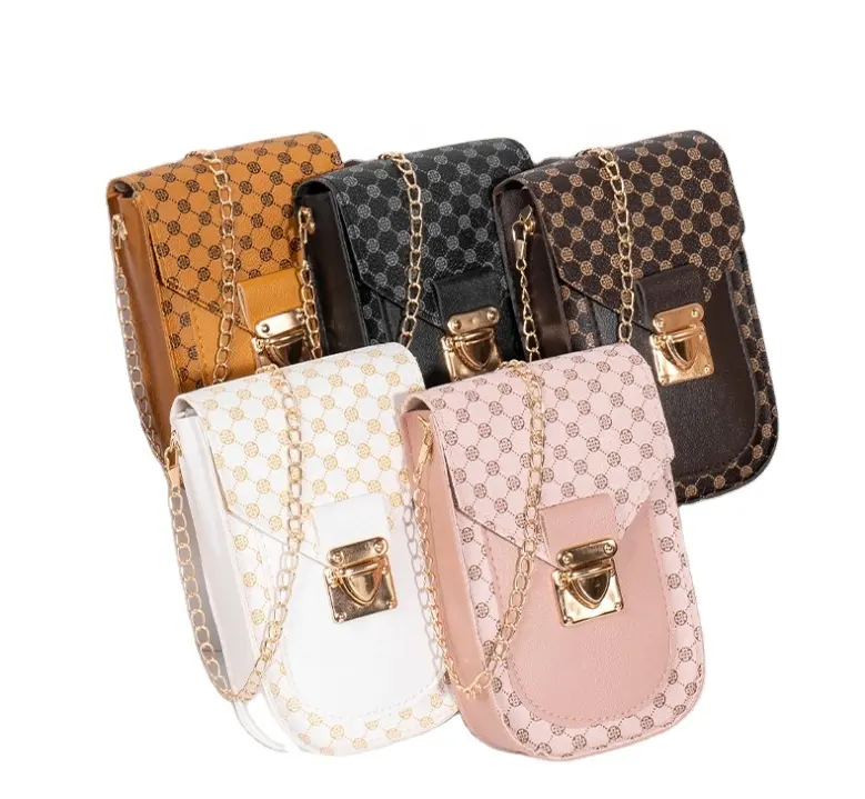 2024 NewT mode petits sacs à bandoulière femmes Mini cuir mat épaule sac de messager pochette dames téléphone sac sac à main sac à main