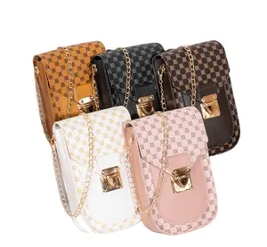 2024 NewT Fashion Small Crossbody Bags Women Mini Matte Leather Shoulder Messenger Bag Clutch Ladies Phone bag Purse Handbag