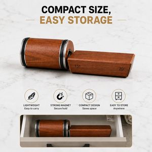 Aiguiseur rotatif classique en alliage d'aluminium avec meule à émeril - Product Image 2