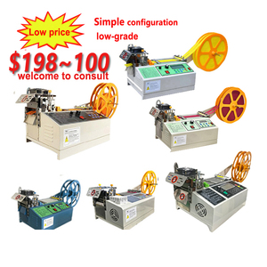 Tốc độ cao máy tính Băng cắt Hot & lạnh dao dệt may vành đai Webbing Ribbon Cutter Máy cắt - Product Image 2