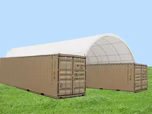 Fabric Shelter SS-3320C PVC Fabric Waterproof Dome Industrial Canopy Storage Container Shelter