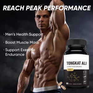 VitaHall Tongkat Ali Kapsülleri 60 Adet, Erkek Sağlığı İçin Panax <span class=keywords><strong>Ginseng</strong></span> Tozu ile - Doğal Bitkisel Takviye Yetişkin Kullanımı Gıda Sınıfı - Product Image 5