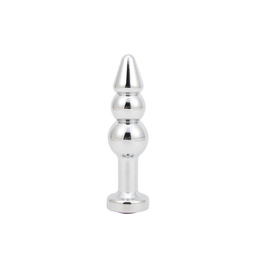Foire de Canton Jouets Sexuels Fournisseur Médicaux Métal Bouchon Anal Ensemble 7Cm Jouets Sexuels - Product Image 1