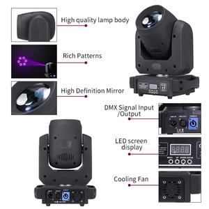 Lámpara LED Móvil de 100w con Diseño Popular, Luz de Escenario con Cabezal Móvil DMX 4 en 1 - Product Image 3