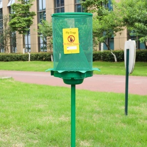 Jaula Sólida para Atrapar Moscas al por Mayor con Caña y Señal de Advertencia para Control de Plagas en Granjas Comerciales al Aire Libre - Product Image 3