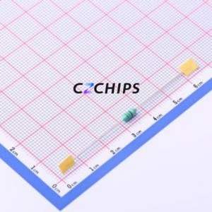 Inductor de Anillo de Color YAL0307-150K / Componente de Orificio Pasante (THT), D3xL8mm 15uH 10% 335mA 930mOhm - Product Image 1