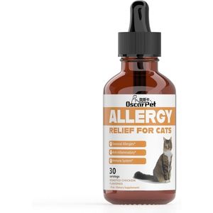 Aliment liquide immunitaire pour allergies chez les chiens, supplément en gouttes, soutient une digestion saine et protège le système immunitaire contre les allergies - Product Image 1