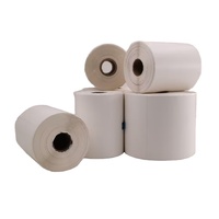 Étiquette de papier thermique vierge personnalisée d'usine d'origine 4*6 pouces.