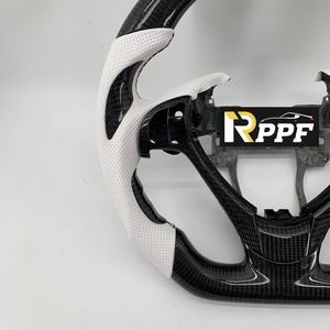 Volant en fibre de carbone véritable Rppf <span class=keywords><strong>100</strong></span>% avec LED pour Acura <span class=keywords><strong>TL</strong></span> 2009-2014 - Product Image 4