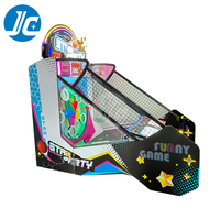 Console de jeu à monnayeur avec écran HD, machine d'arcade de basket-ball à tir laser, en anglais