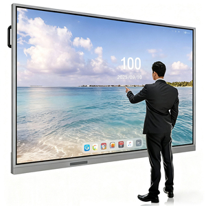 HISEEVIEW OEM 55 65 75 85 86 100 110 Inch Interactive Flat Panel Multi Touch Screen Digital Whiteboard Smart <b>Board</b> for Education - Product Image 1