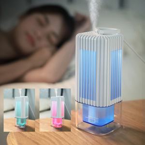 Humidificateur d'air portable de bureau intelligent à faible bruit sans boutons à anneau de traction USB à brume d'eau blanche Humidificateur ultrasonique neutre - Product Image 6