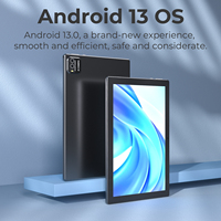 Venta al por mayor OEM nuevo 10,1 pulgadas Android 13 Tablet 5G WiFi 12GB RAM 128GB ROM 1280*800 pantalla táctil Tablet PC con funda protectora
