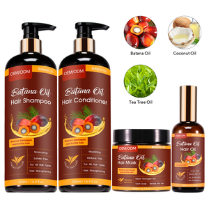 Set di Shampoo e Balsamo Biologico per la Crescita dei Capelli con Olio di Batana Grezzo, Trattamento Riparatore per la Cura dei Capelli a Marchio Privato - Product Image 1