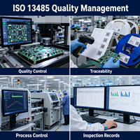 Assemblage de circuits imprimés (PCB) pour scanner CT haute densité, multicouche, conforme ISO 13485, pour systèmes d'imagerie médicale