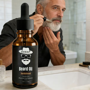 Olio Condizionante per <span class=keywords><strong>Barba</strong></span> da Uomo in Confezione Convenienza - Miscela Naturale a Base Vegetale, per Tutti i Tipi di <span class=keywords><strong>Barba</strong></span>, Pronto per Etichetta Privata, Olio per <span class=keywords><strong>Barba</strong></span> - Product Image 1