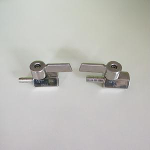 Válvula de bola mini Pagoda de 1/8 pulg. y 1/4 pulg. de acero inoxidable 304 para agua y medios de base ácida débil, uso en la industria alimentaria - Product Image 1