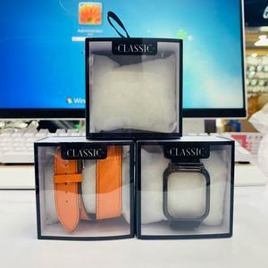 Boîte de boîte d'oreiller de <span class=keywords><strong>Bracelet</strong></span> de montre en gros <span class=keywords><strong>pour</strong></span> <span class=keywords><strong>Apple</strong></span> <span class=keywords><strong>Watch</strong></span> <span class=keywords><strong>Bracelet</strong></span> souple présentoir support coussin boîte d'emballage - Product Image 4