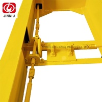 Écarteur de conteneurs télescopique durable de 20 pieds, poutre de levage de conteneurs pour la manutention ferroviaire
