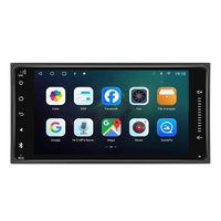 Autoradio GPS Krando 7 pouces universel Ts7 T100 MTK TS18 1din 2din pour Toyota, tablette multimédia Android, GPS Wifi Carplay Navi