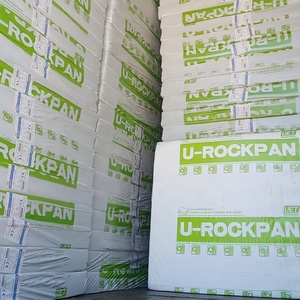 Vật liệu cách nhiệt bằng sợi đá chống cháy cho xây dựng, mật độ 120kg/m3, tấm cách nhiệt mái bằng sợi khoáng đá 100mm - Product Image 6