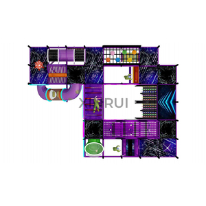 Solución FEC, Equipo <span class=keywords><strong>de</strong></span> Juegos Interior para Niños con Temática Personalizada <span class=keywords><strong>de</strong></span> Estilo Cyberpunk. Todo en Uno con Tobogán <span class=keywords><strong>de</strong></span> Esquí Seco - Product Image 5