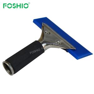 FOSHIO Racloir vinyle en caoutchouc bleu max PRO <span class=keywords><strong>Kit</strong></span> d'outils de nettoyage de vitres teintées avec poignée - Product Image 4