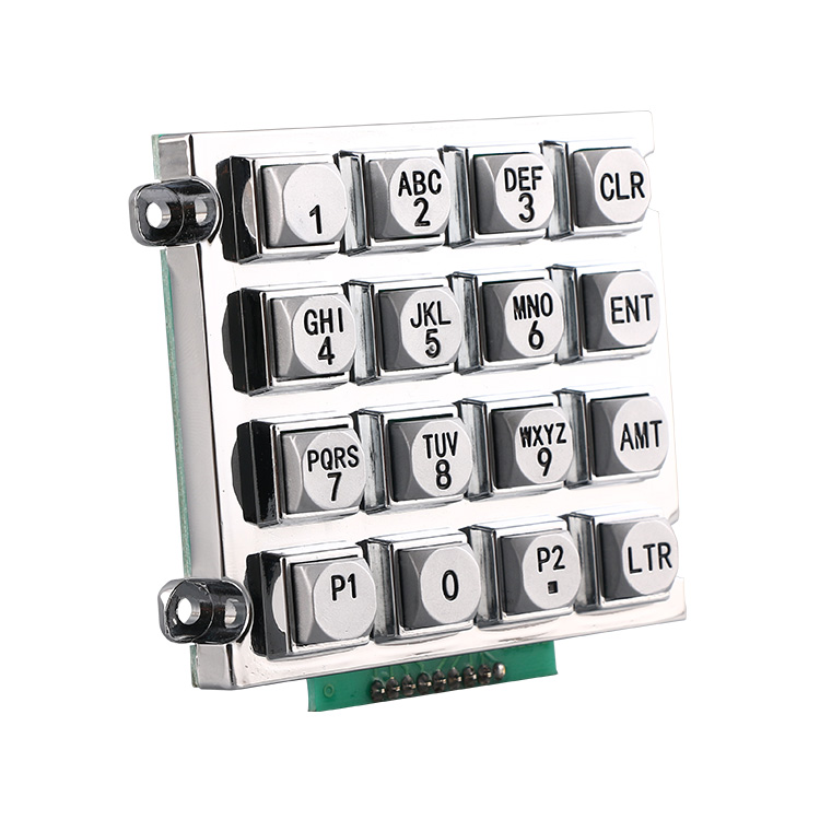 4x4 matrix keypad/custom vending machine keypad/numeric metal keyboard