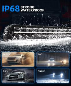 22 İnç <span class=keywords><strong>LED</strong></span> Işık Çubuğu Çift Renkli Kehribar Pozisyon Lambası Güçlü 12/32/42 İnç <span class=keywords><strong>Led</strong></span> Işık Çubukları 4x4 Arazi Aracı Kamyon için - Product Image 5