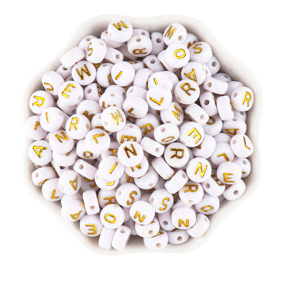 Acrylic gold letters G08