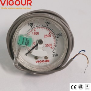 Krom kaplama SS316L dijital gaz basınç temas göstergesi çift ölçekli PSI ve <span class=keywords><strong>BAR</strong></span> için gaz regülatörü aralığı 1.6-400 <span class=keywords><strong>BAR</strong></span> - Product Image 4