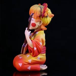 Play the Pipa Kawaii PVC Anime Figura Figuras <span class=keywords><strong>De</strong></span> Acción Figuras <span class=keywords><strong>De</strong></span> 12CM Demoned Slayer <span class=keywords><strong>Kimetsu</strong></span> <span class=keywords><strong>No</strong></span> <span class=keywords><strong>Yaiba</strong></span> Agatsuma Zenitsu - Product Image 3