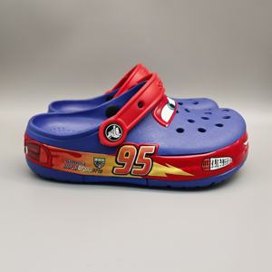 <span class=keywords><strong>T</strong></span>-<span class=keywords><strong>shirt</strong></span> King Mcgreen Star Cartoon 95 Car Clogs Flashing Lights Outdoor Casual Sandal Non-Slip Beach Tee Couple Children <span class=keywords><strong>T</strong></span>-<span class=keywords><strong>shirt</strong></span> - Product Image 1