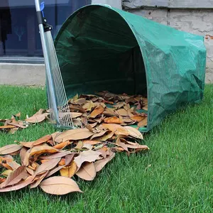 Slivertak — sac de rangement de déchets, conteneur Portable, 170l, pour feuilles, herbes, jardin, objets lourds