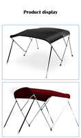 Parasol Bimini Top le plus vendu pour bateau de pêche gonflable, accessoires de yacht en caoutchouc, fournitures marines